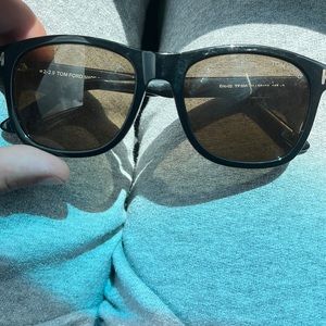 Black Mens Tom Ford Sunglasses Polarized